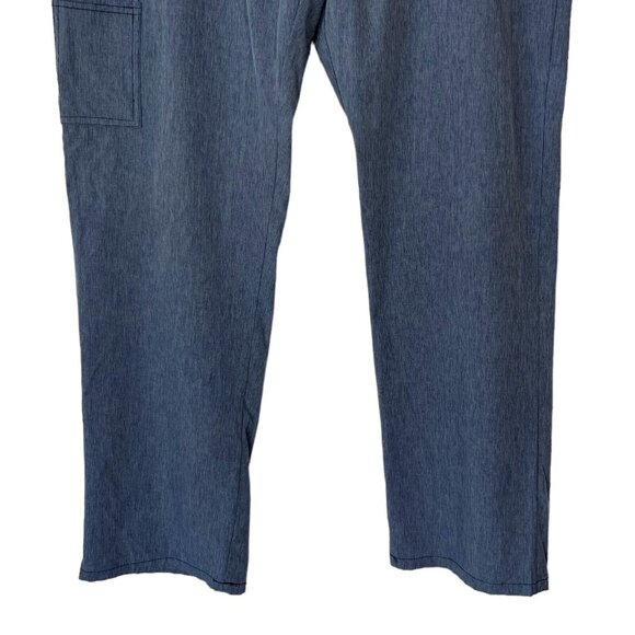 Scrubletics Scrub Pants Womens Large Gray Pockets Medical - Picture 4 of 9